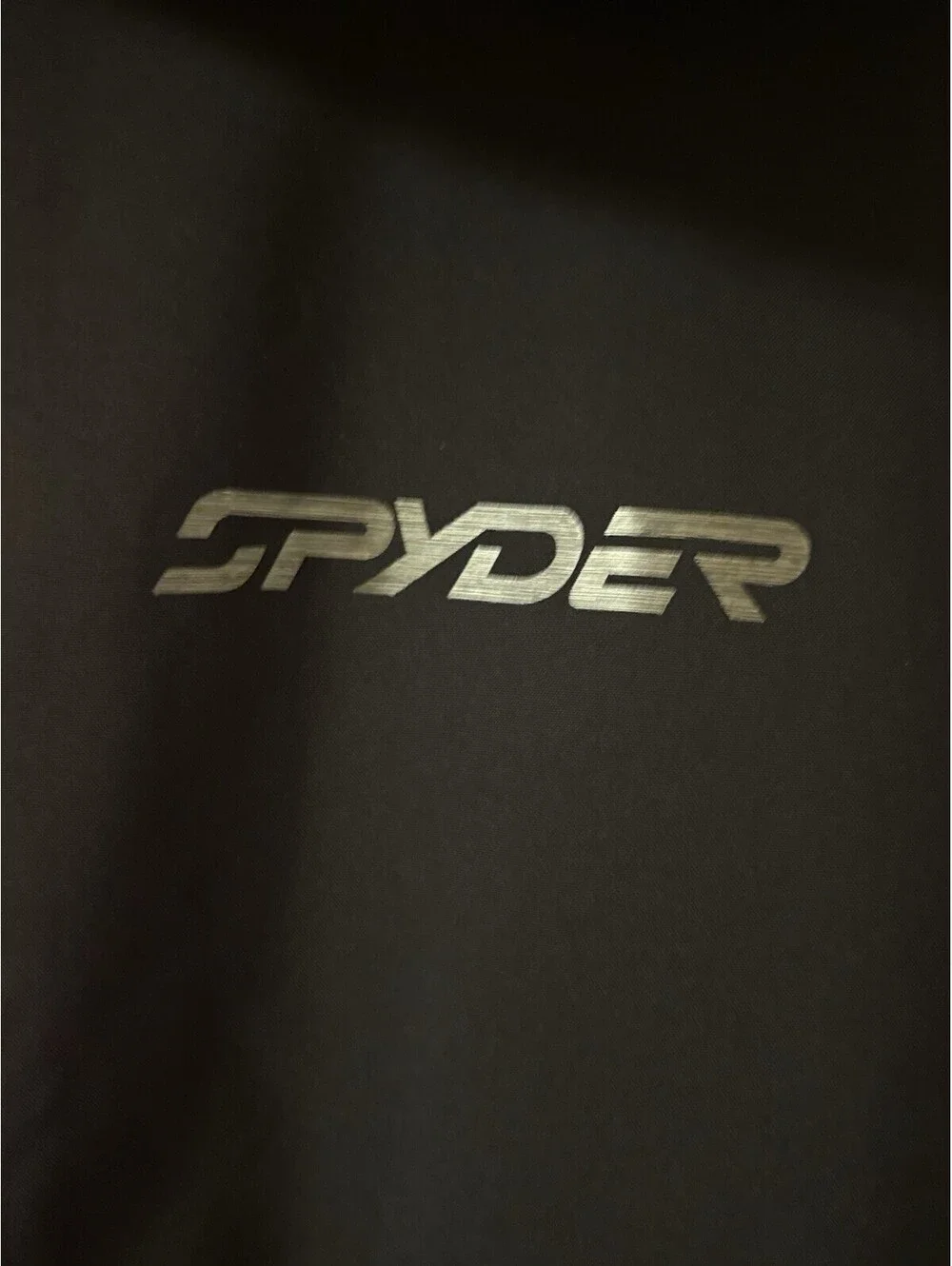 Spyder F12 Ski Snowboard Jacket Men’s Black Red Hooded Waterproof Size XL